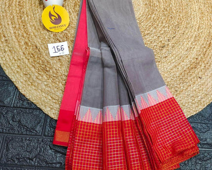 Seiko Gadwal Cotton Sarees -ROYAL166