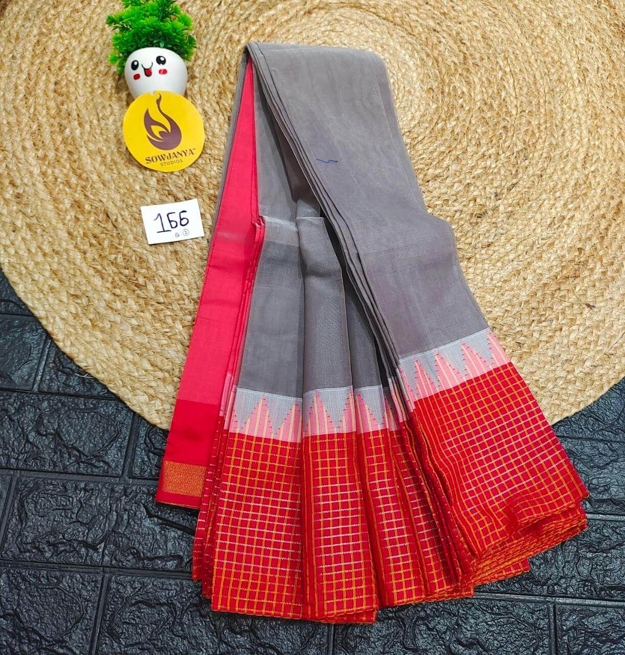 Seiko Gadwal Cotton Sarees -ROYAL166
