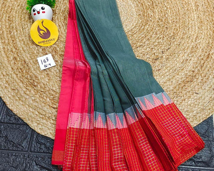 Seiko Gadwal Cotton Sarees -ROYAL168