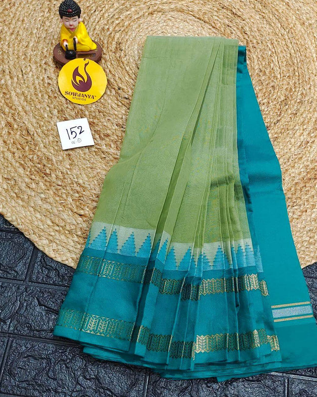 Seiko Gadwal Cotton Sarees -ROYAL152