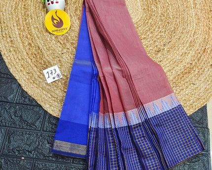Seiko Gadwal Cotton Sarees -ROYAL173