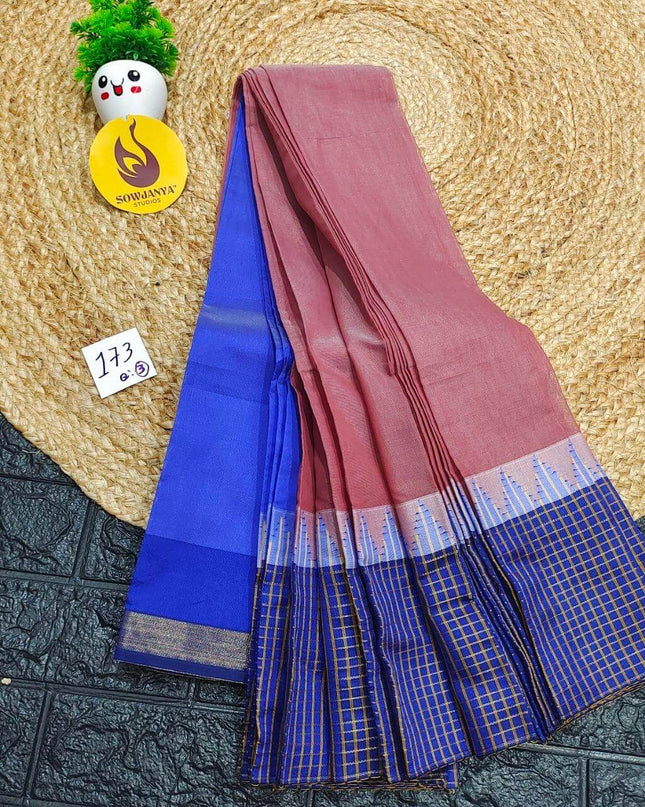 Seiko Gadwal Cotton Sarees -ROYAL173