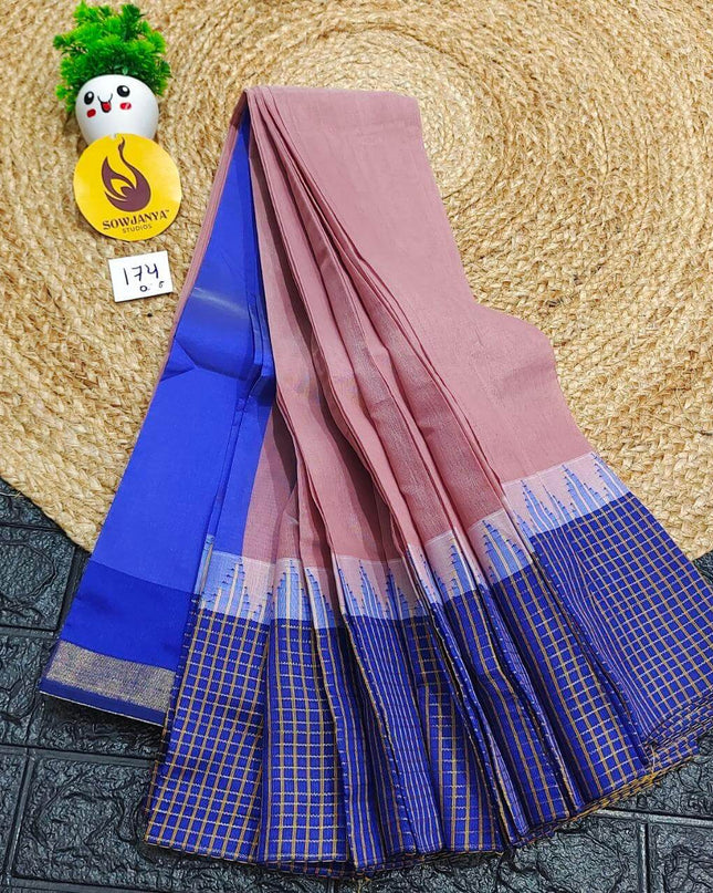 Seiko Gadwal Cotton Sarees -ROYAL174