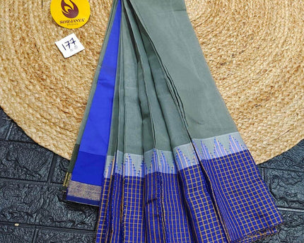 Seiko Gadwal Cotton Sarees -ROYAL177