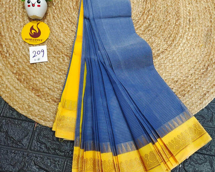 Seiko Gadwal Cotton Sarees -ROYAL209