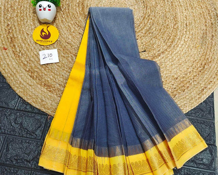 Seiko Gadwal Cotton Sarees -ROYAL210