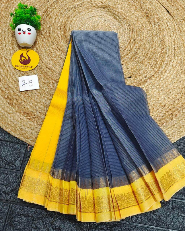 Seiko Gadwal Cotton Sarees -ROYAL210