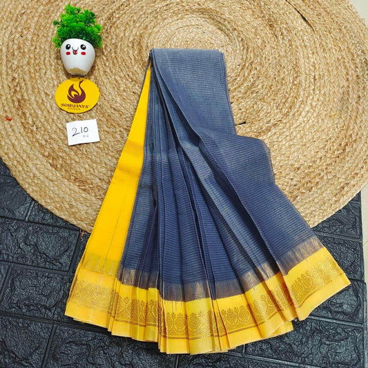 Seiko Gadwal Cotton Sarees -ROYAL210