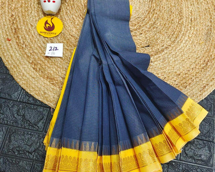 Seiko Gadwal Cotton Sarees -ROYAL212