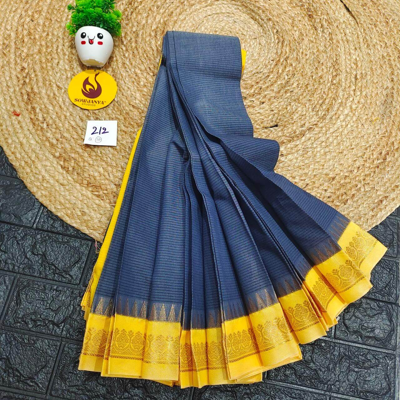 Seiko Gadwal Cotton Sarees -ROYAL212