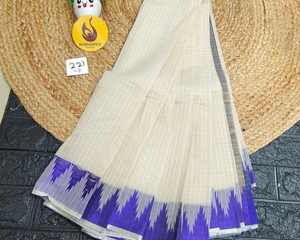 Seiko Gadwal Cotton Sarees -ROYAL221