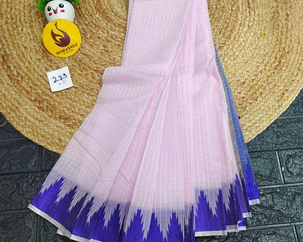 Seiko Gadwal Cotton Sarees -ROYAL223