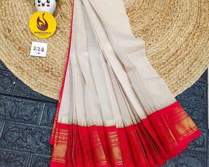 Seiko Gadwal Cotton Sarees -ROYAL228