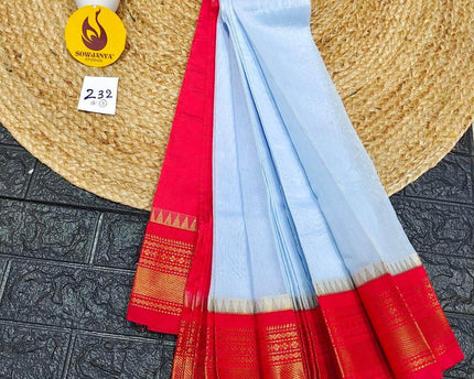 Seiko Gadwal Cotton Sarees -ROYAL232
