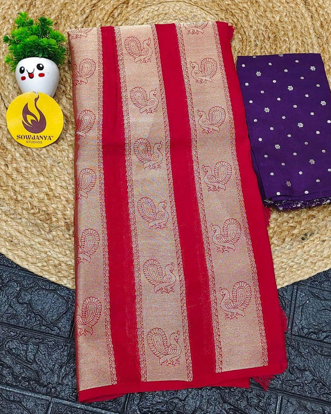 Premium Viscose Crape Georgette Saree -SSBEST15