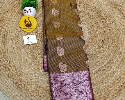 Premium Semi Pattu Saree's-SSASD9