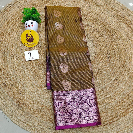 Premium Semi Pattu Saree's-SSASD9