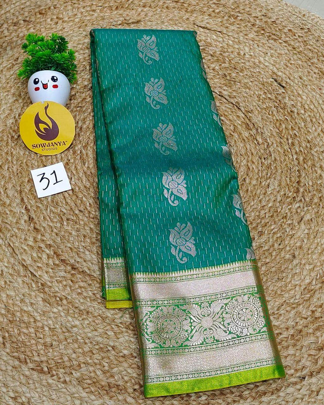 Premium Semi Pattu Sarees -SSASD31