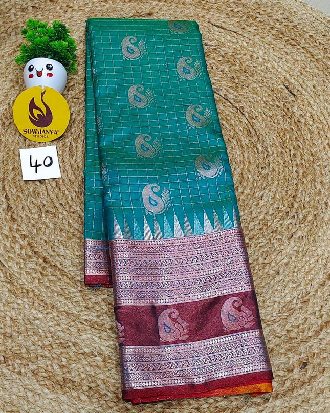 Premium Semi Pattu Sarees -SSASD40