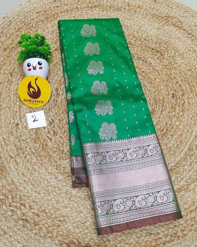Premium Semi Pattu Saree's - SSASD2