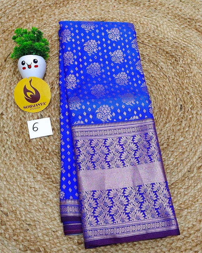 Premium Semi Pattu Saree's - SSASD6