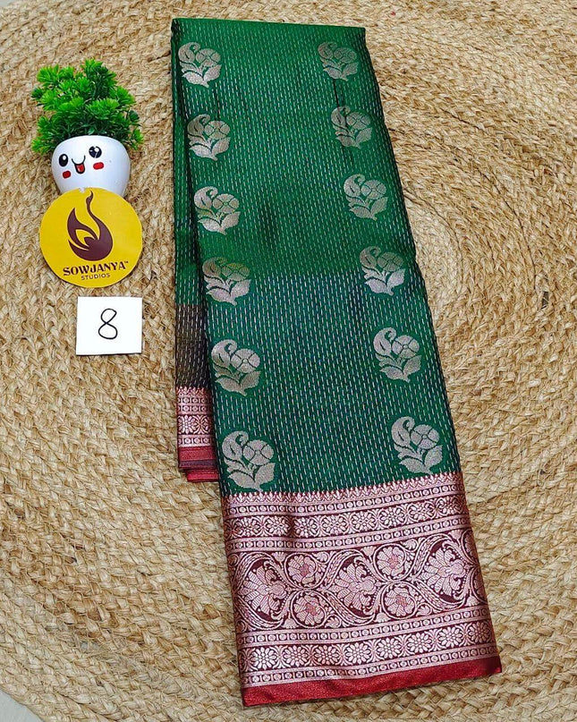 Premium Semi Pattu Saree's - SSASD8