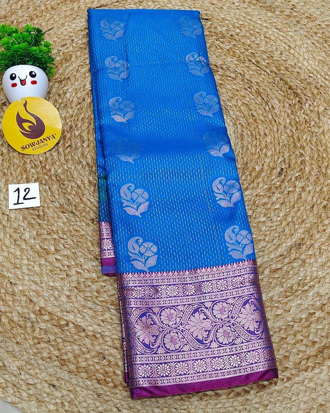 Premium Semi Pattu Saree's - SSASD12