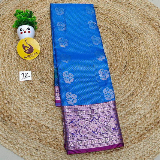 Premium Semi Pattu Saree's - SSASD12