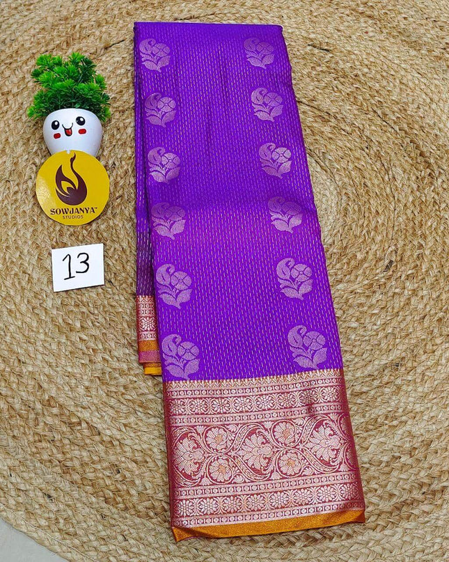 Premium Semi Pattu Saree's - SSASD13