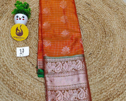Premium Semi Pattu Sarees - SSASD17