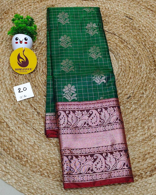 Premium Semi Pattu Sarees - SSASD20