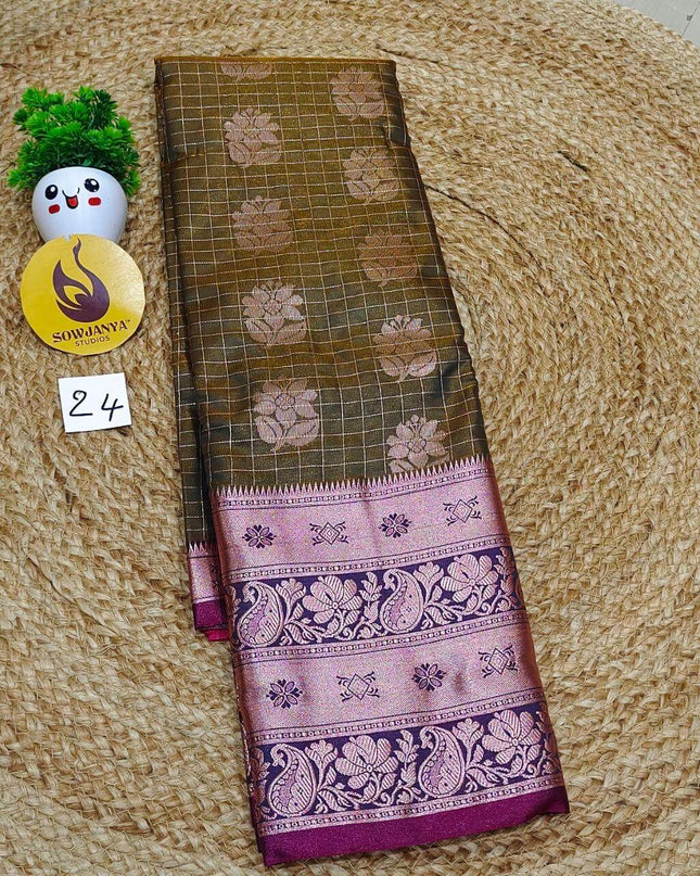 Premium Semi Pattu Sarees - SSASD24