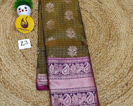 Premium Semi Pattu Sarees - SSASD23