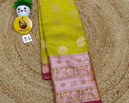 Premium Semi Pattu Sarees - SSASD26