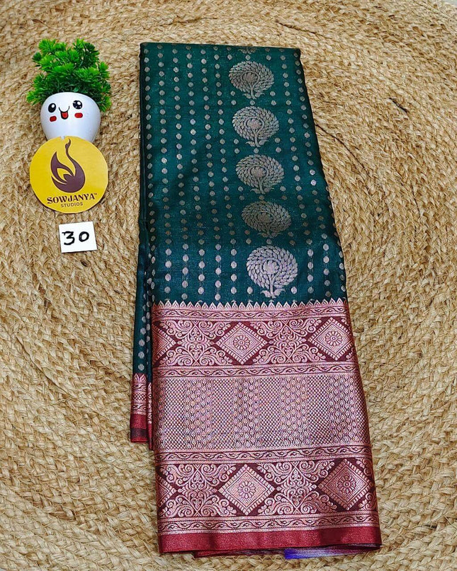 Premium Semi Pattu Sarees - SSASD30