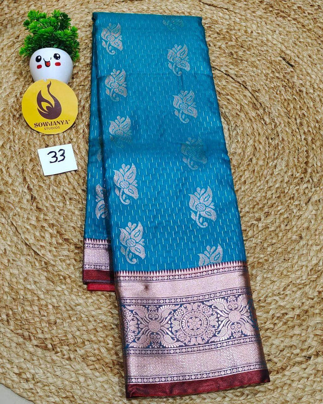 Premium Semi Pattu Sarees - SSASD33