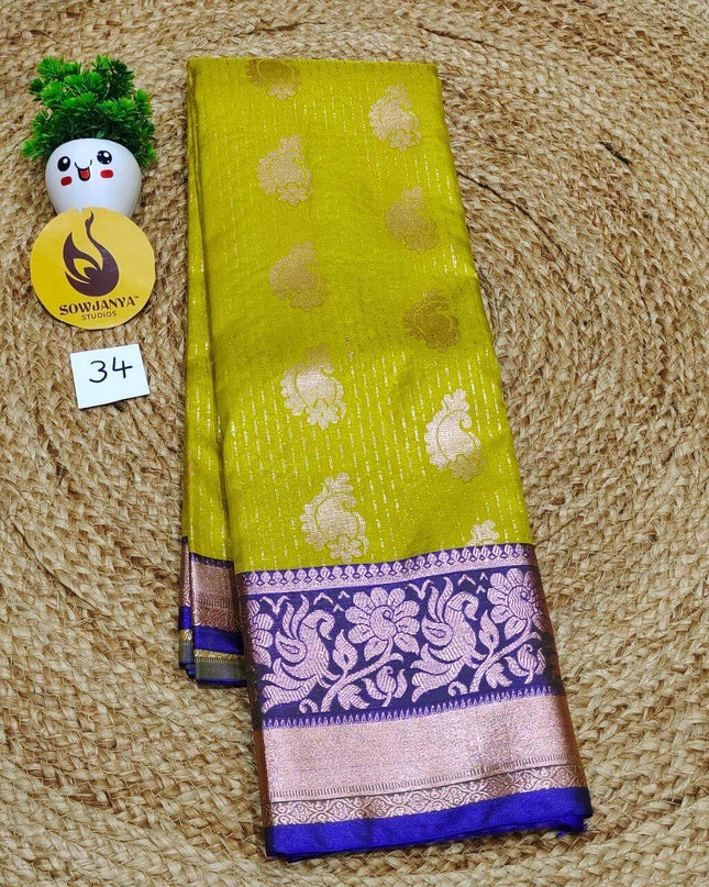 Premium Semi Pattu Sarees -  SSASD34