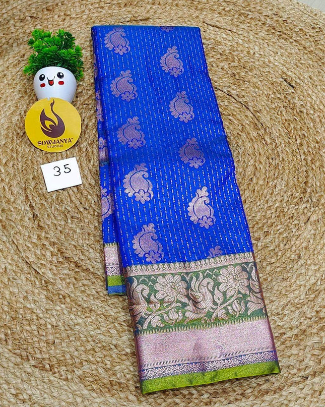 Premium Semi Pattu Sarees - SSASD35