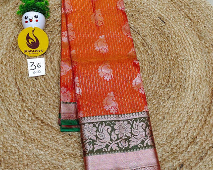 Premium Semi Pattu Sarees - SSASD36