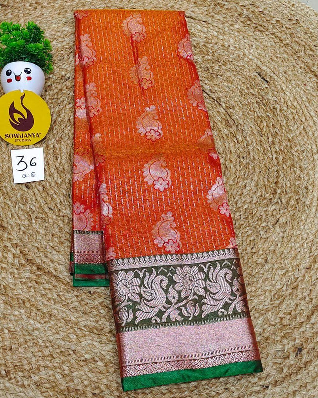 Premium Semi Pattu Sarees - SSASD36
