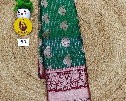 Premium Semi Pattu Sarees - SSASD37