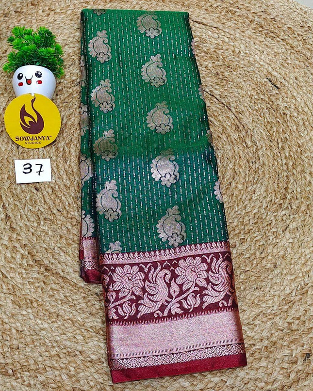 Premium Semi Pattu Sarees - SSASD37