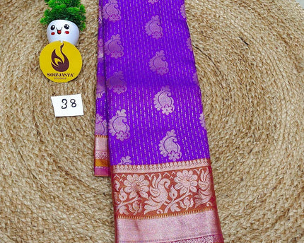 Premium Semi Pattu Sarees - SSASD38