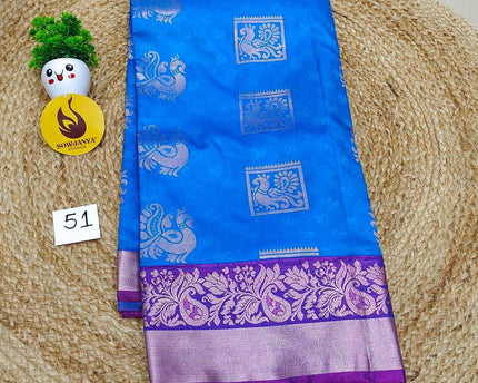 Premium Semi Pattu Sarees - SSASD51