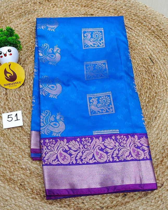 Premium Semi Pattu Sarees - SSASD51