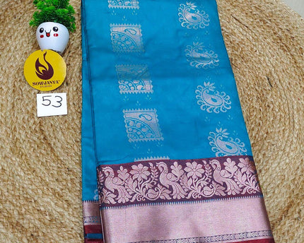 Premium Semi Pattu Sarees -  SSASD53
