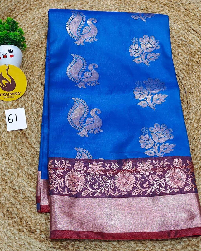 Premium Semi Pattu Sarees -  SSASD61