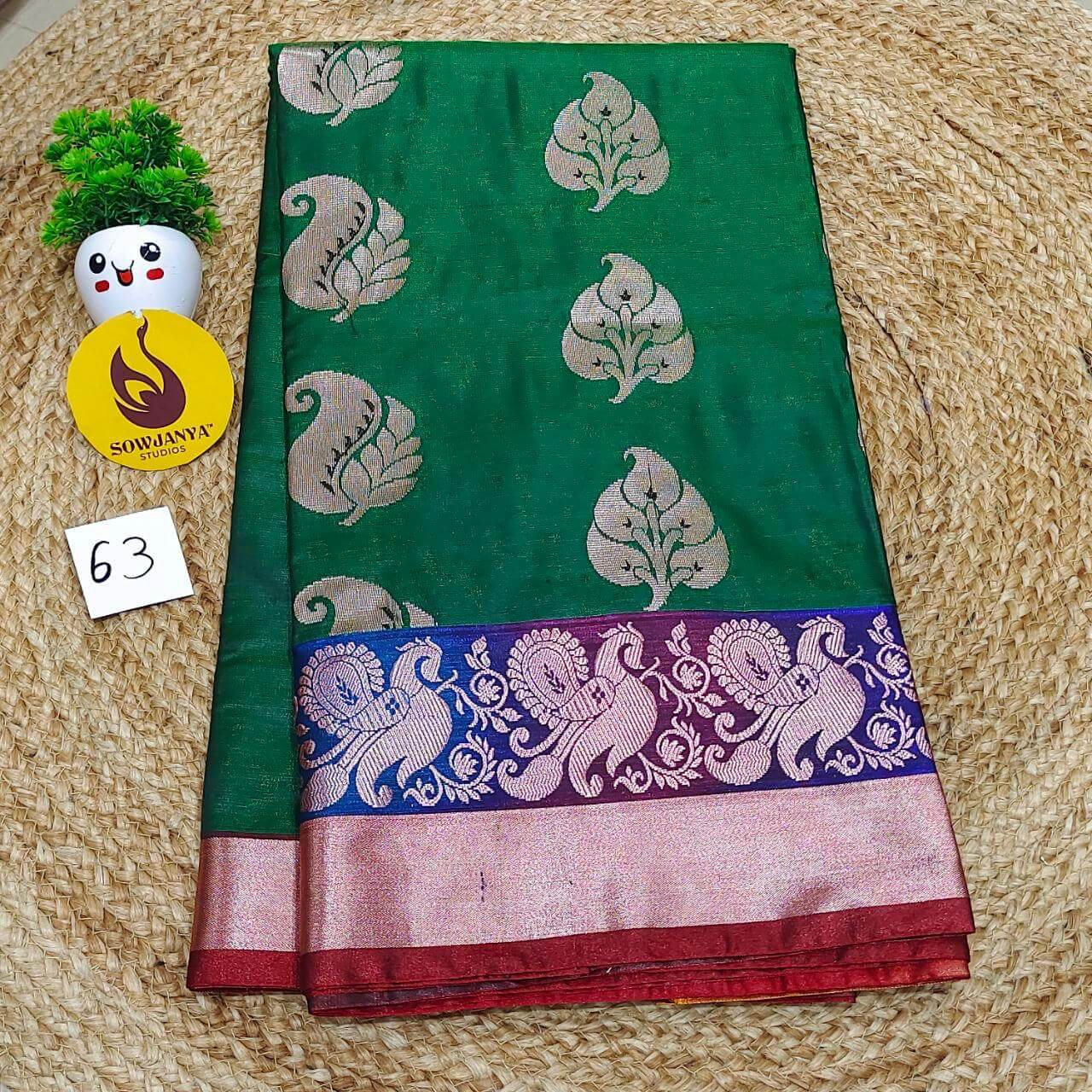Premium Semi Pattu Sarees - SSASD63