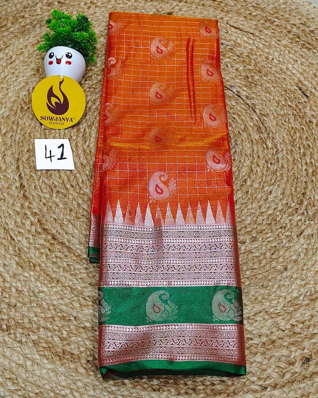 Premium Semi Pattu Sarees  - SSASD41