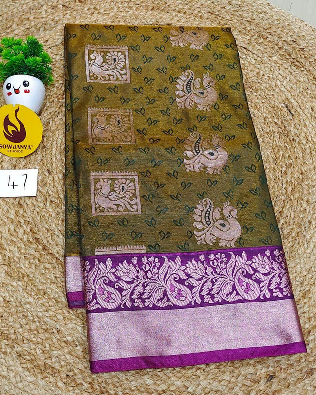 Premium Semi Pattu Sarees -SSASD47